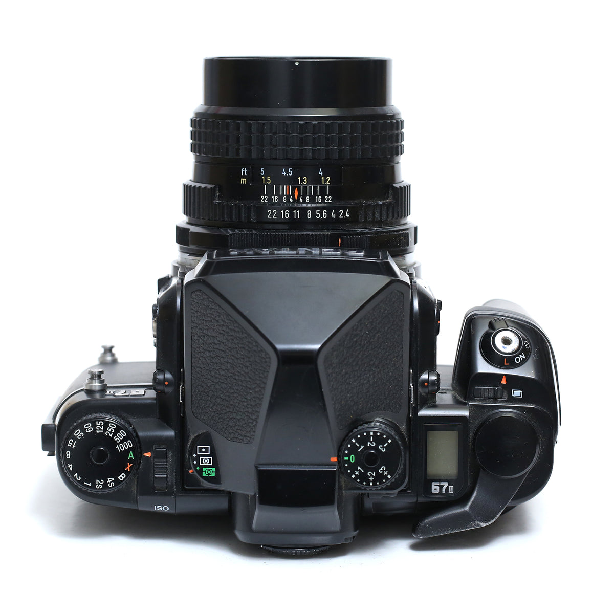 Pentax 67II + SMC Pentax 105mm f2.4 + wooden handle – Kamerastockholm