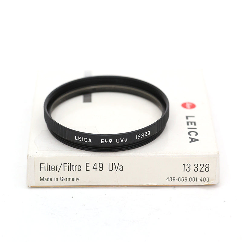 Leica E49 UVa　13328 Leica E49 UV&frasl;a フィルター 13328 ライカ Leitz UVカットフィルター