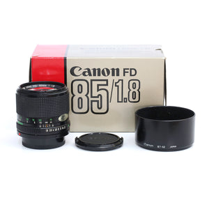 Canon FDn 85/1.8 in Box (MINT)