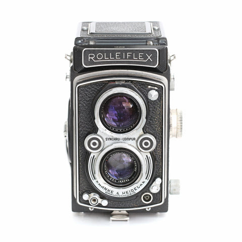 Rolleiflex 3,5A / Auto model 4 (ny ljusstark mattskiva)