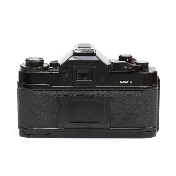 Canon A-1 svart + FD 50/1,8