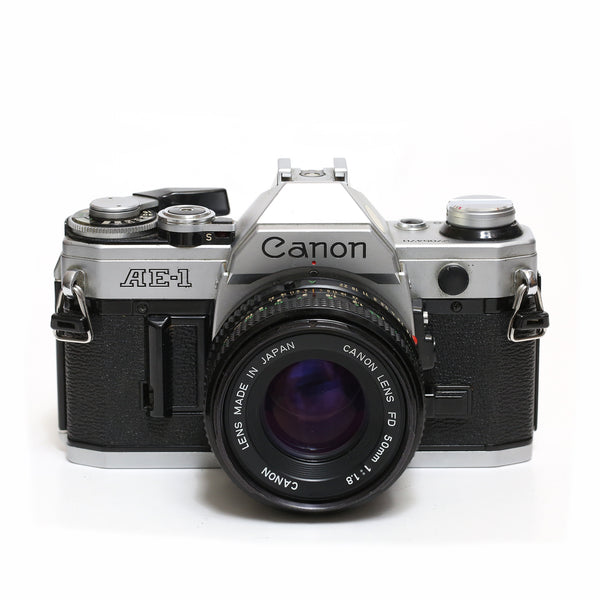 Canon AE-1 + FD 50mm f1.8