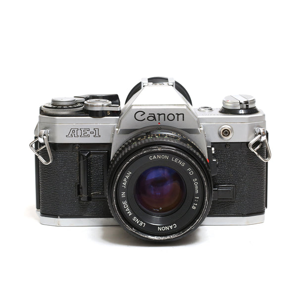 Canon AE-1 + FD 50mm f1.8