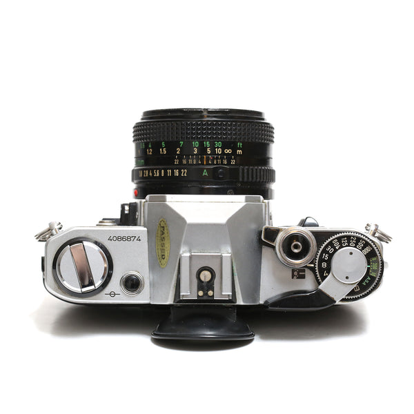 Canon AE-1 + FD 50mm f1.8