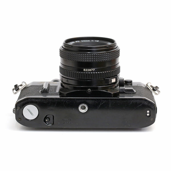 Canon AE-1 svart + FD 50/1,8