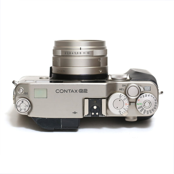 Contax G2 kit (Hus,28mm,45mm,blixt TLA200, tillbehör)