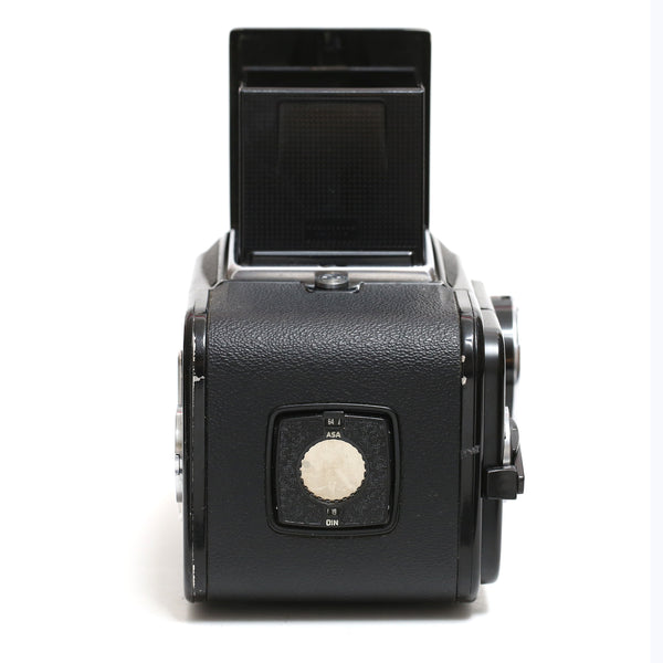 Hasselblad 500c/m svart + Planar 80mm f2.8 C T* + A12 svart