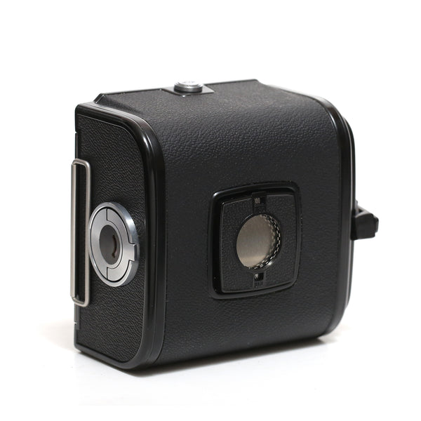 Hasselblad 500 c/m + A12 svart + Acute Matte skiva 42165 (MINT/SER OANVÄNT UT)