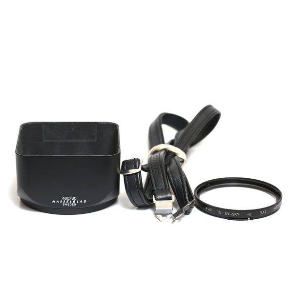 Hasselblad 503CX + Planar CF 80mm f2.8 + A12 Black (Very nice kit!)