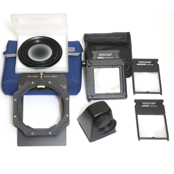Hasselblad Arcbody kit w/ APO-Grandagon 45mm f4.5 + accessories
