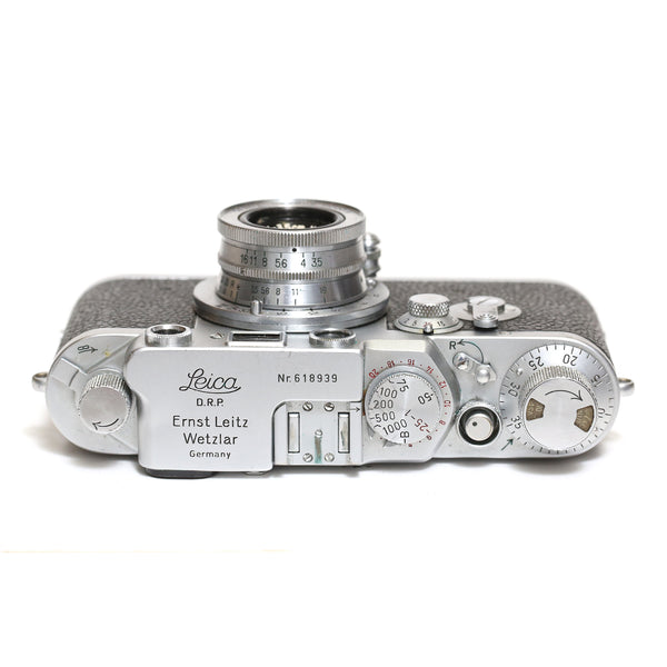 Leica IIIf Red Dial, självutlösare + W-nikkor C 35mm f3.5