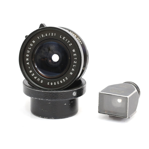 Leica Super Angulon-M 21/3.5 + viewfinder