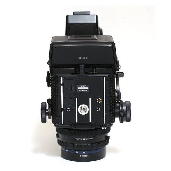 Mamiya RZ PROII + 110mm f2.8 + AE prisma + 120 mag.