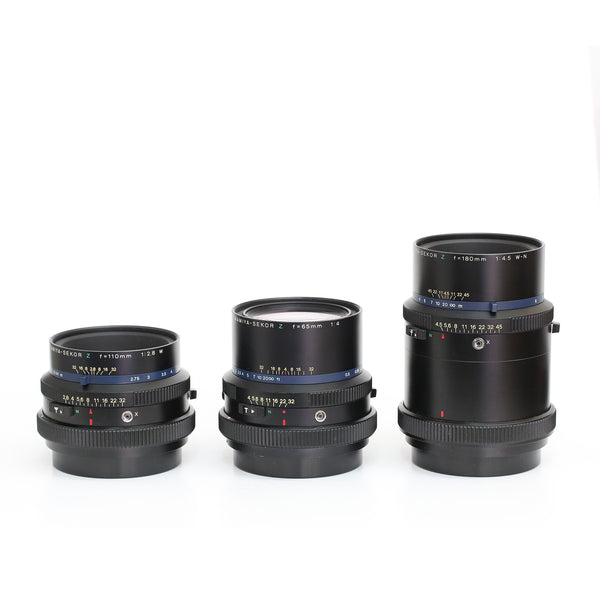 Mamiya RZ PROII, large kit with 3 lenses and accessories