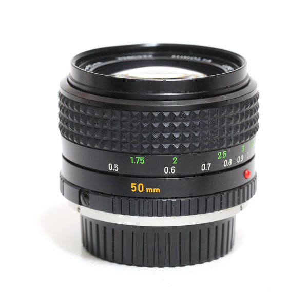 Minolta Rokkor-PG 50mm f1.4