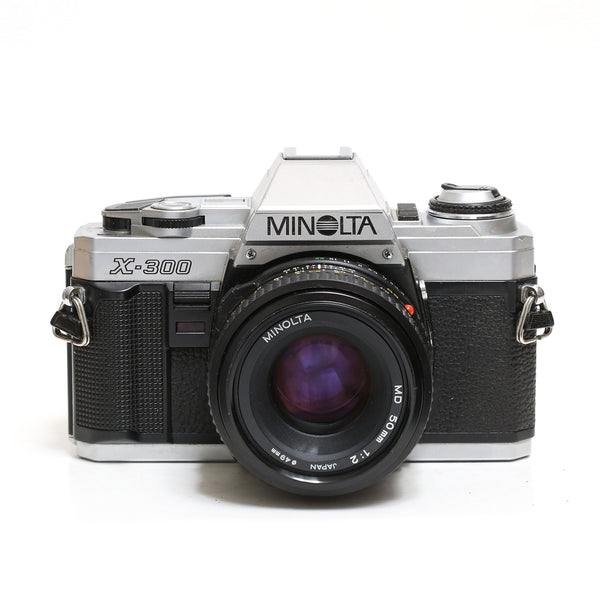 Minolta X-300 + MD 50mm f2