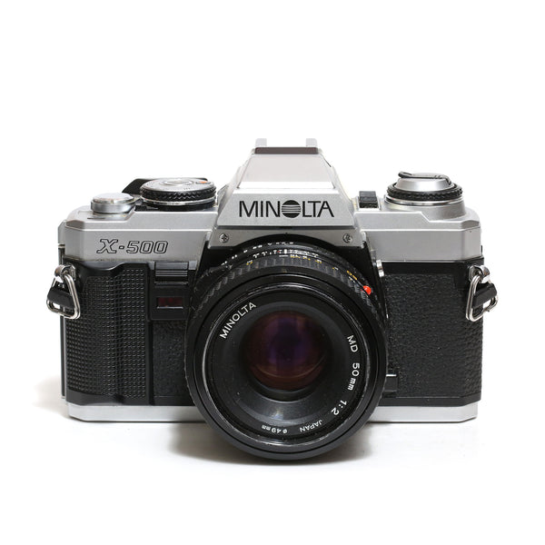 Minolta X-500 + MD 50mm f2