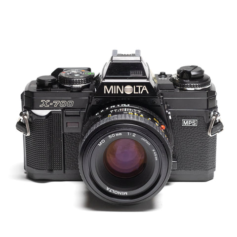 Minolta X-700 + MD 50/2 (superfin)