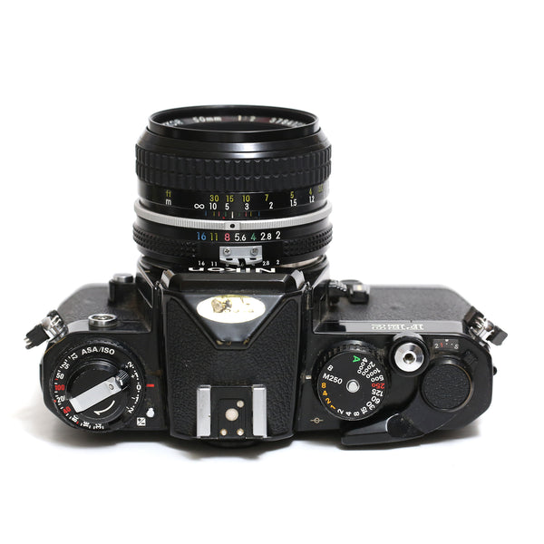 Nikon FE2 + Nikkor 50mm f2 Ai