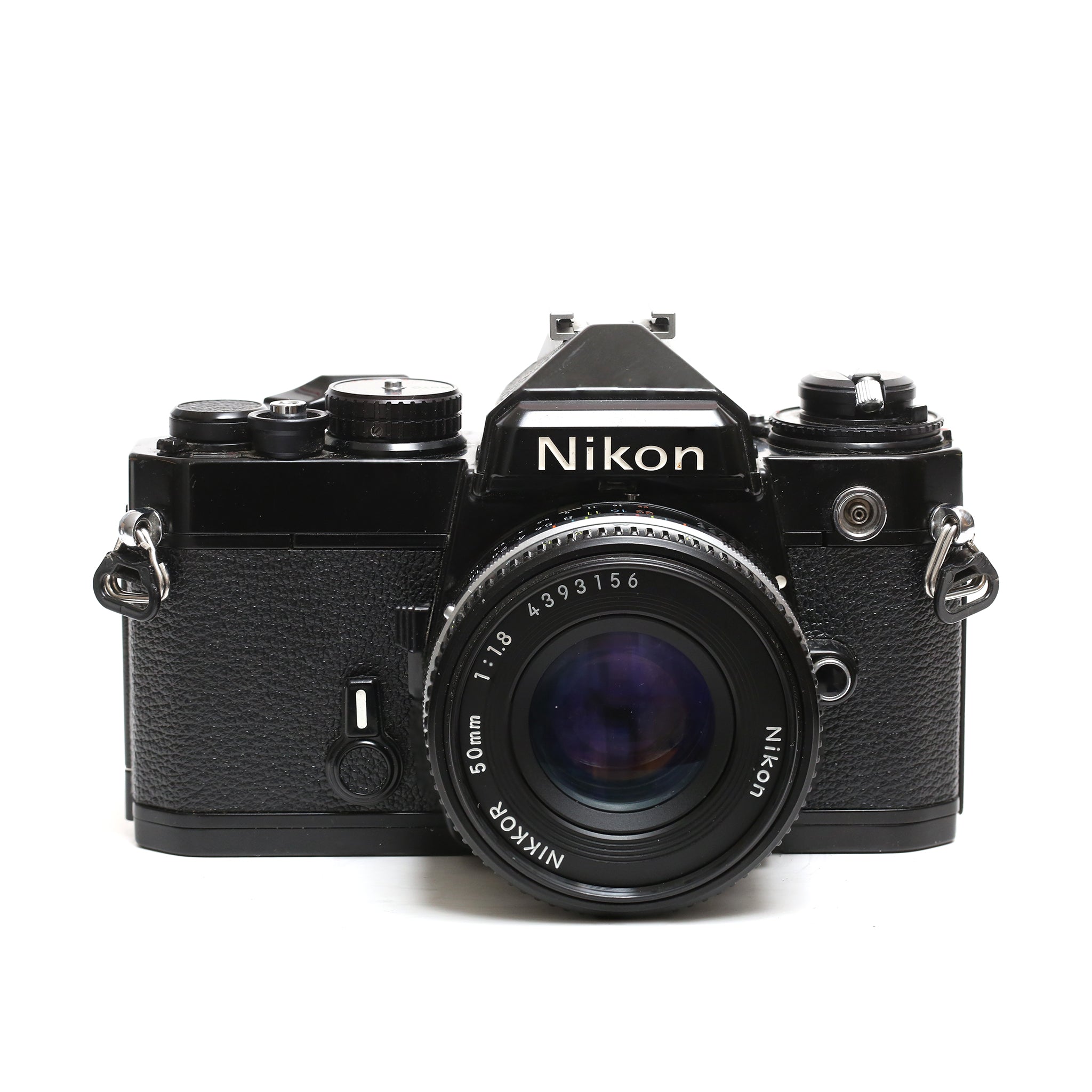 Nikon FE svart + Nikkor 50/1,8 Ais
