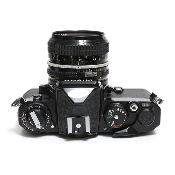 Nikon FE + Nikkor 50mm f1.8 Ai