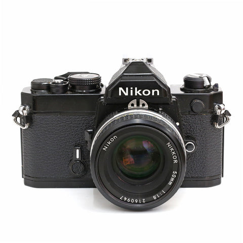 Nikon FM + Nikkor 50/1.8 Ai