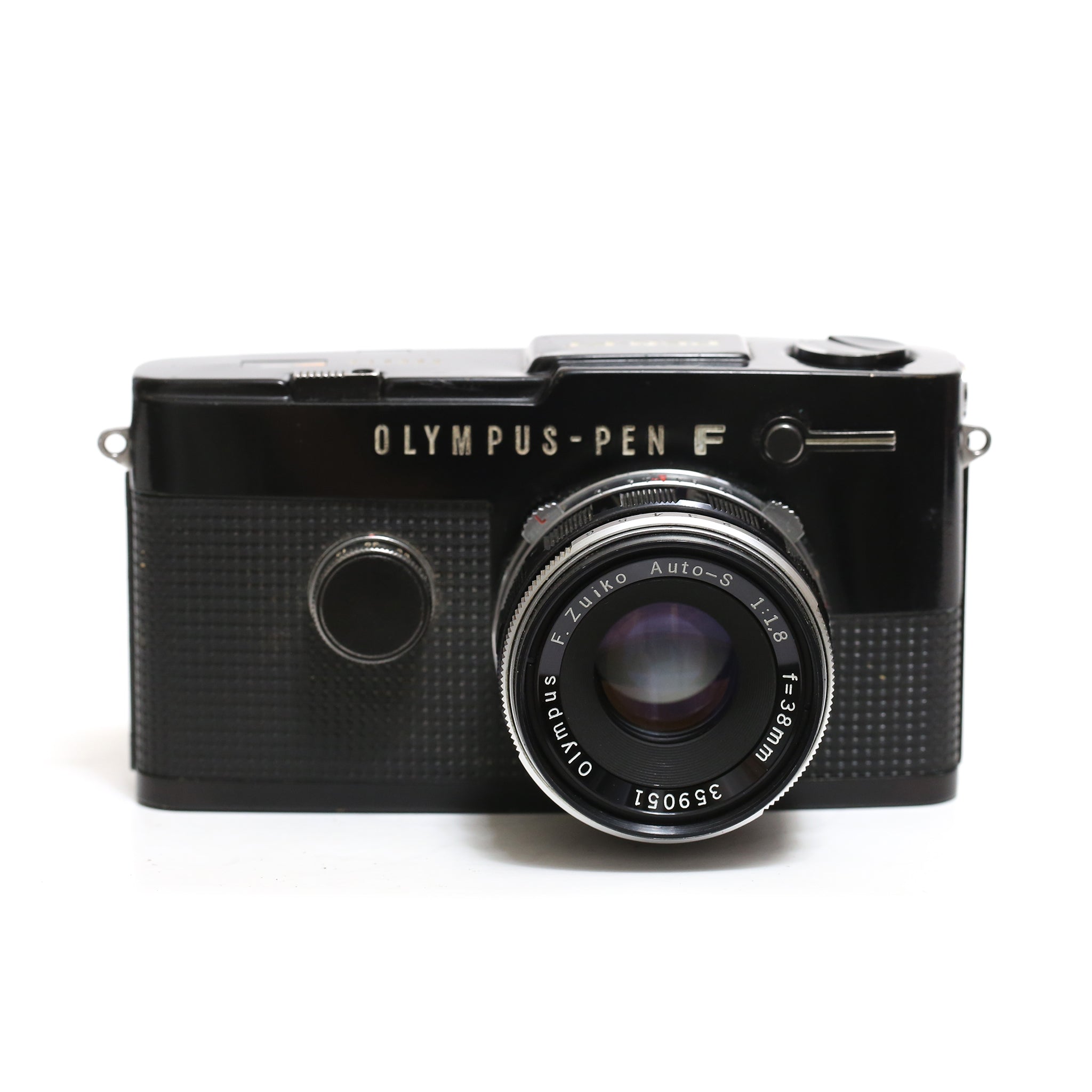 Olympus Pen FT svart + 38mm f1.8 Halvformat