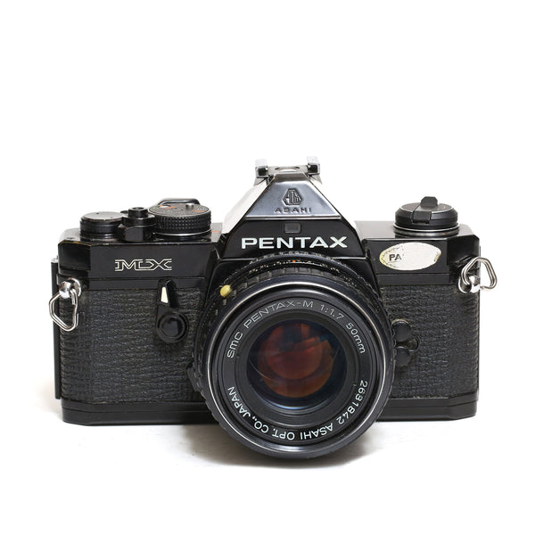 Pentax MX Svart + 50mm f1.7