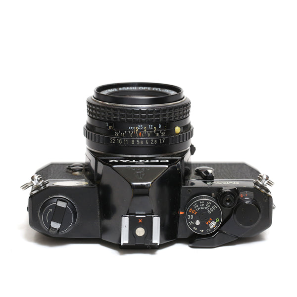 Pentax MX Svart + 50mm f1.7