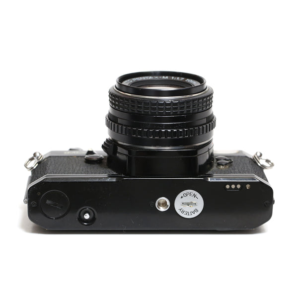 Pentax MX Svart + 50mm f1.7