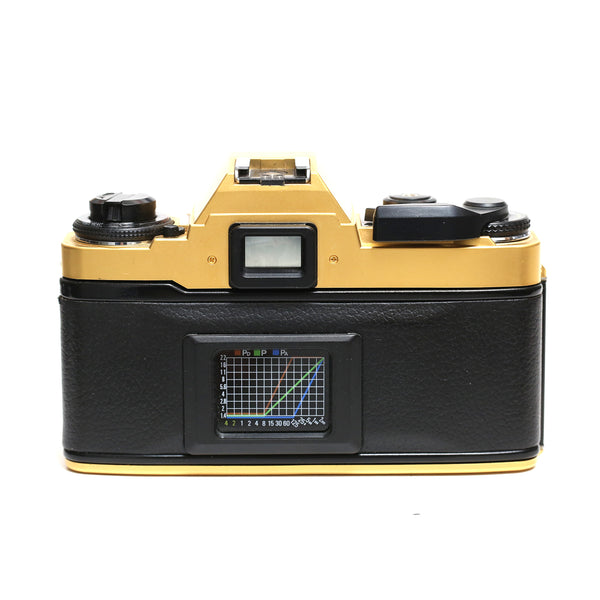 Ricoh XR-P + Rikenon P 50mm f1.7 "Gold Limited Edition"