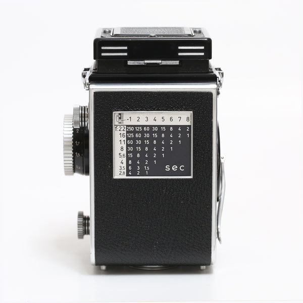 Rolleiflex 3,5 E Type 2 (Nyservade slutartider)