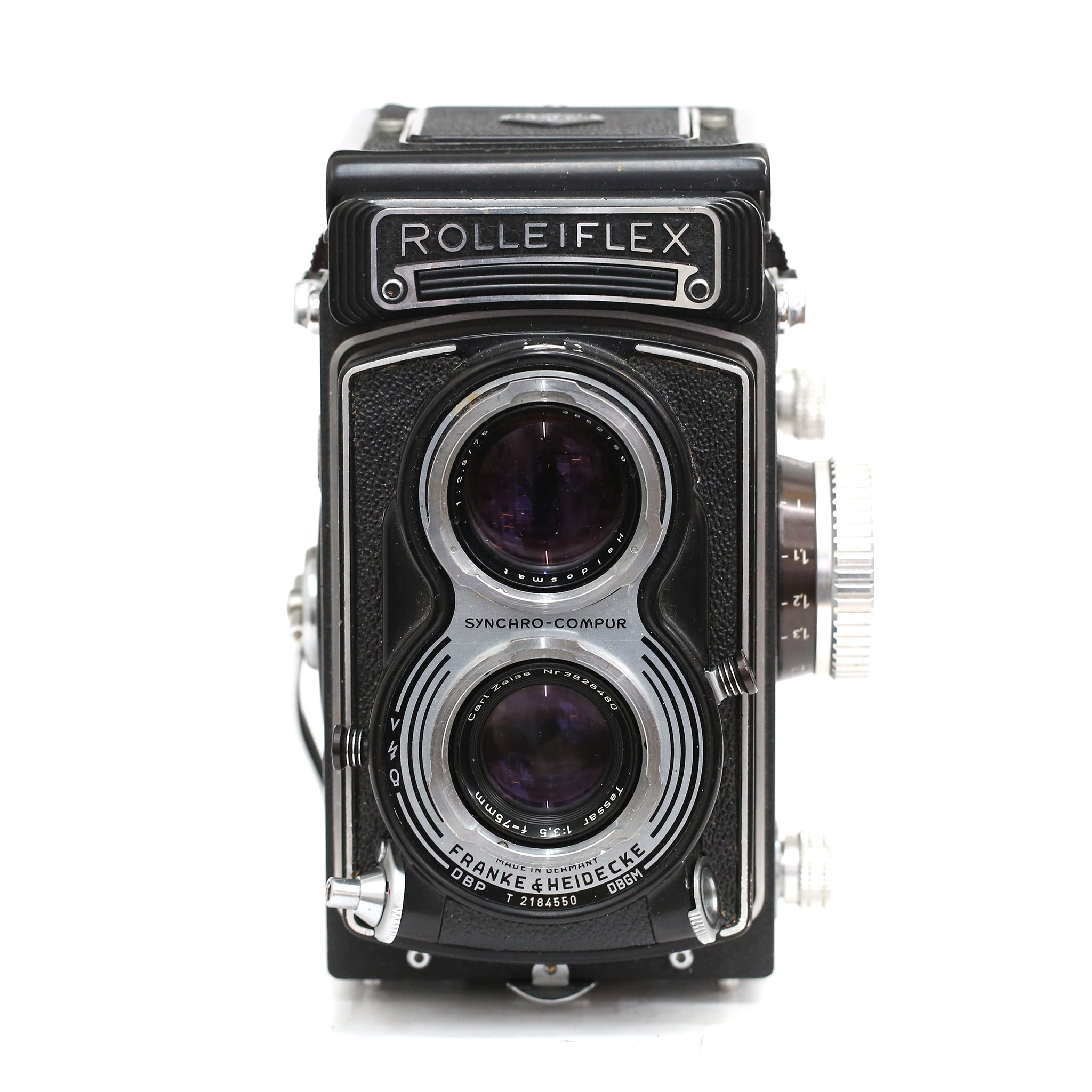 Rolleiflex T Model 2 black + Bag with accessories