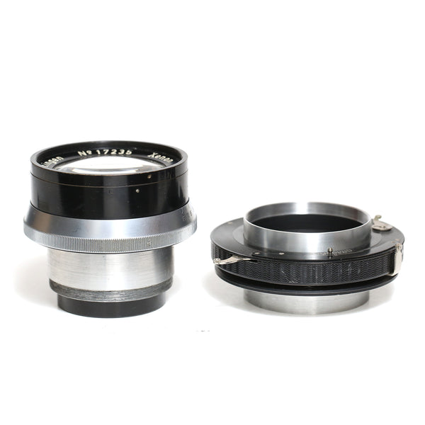 Schneider-Göttingen Xenon 125mm f2 Aerial objektiv från andra världskriget.
