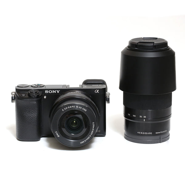 Sony A6000 + 2 st zoomobjektiv