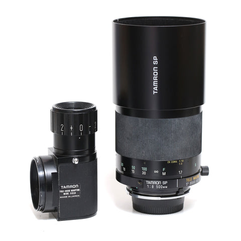Tamron SP 500/8 (Nikon) + teleskopadapter
