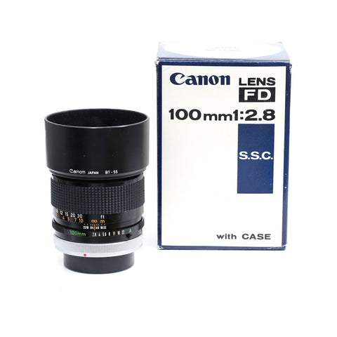 Canon FD 100/2.8 SSC