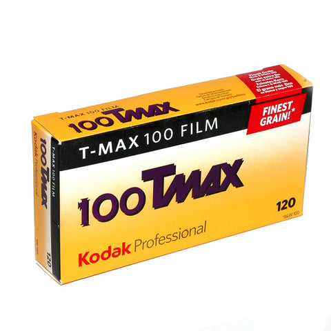 Kodak TMAX 100 120 5-pack CARD DATE 10/2024 - HALF PRICE