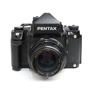 Pentax 67II + AE prism + 105/2.4