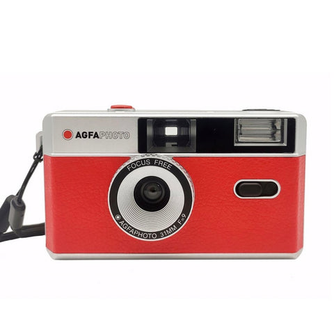 Agfaphoto reuseable camera red